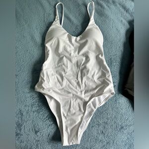 New Very Sexy White One-Piece Swimsuit